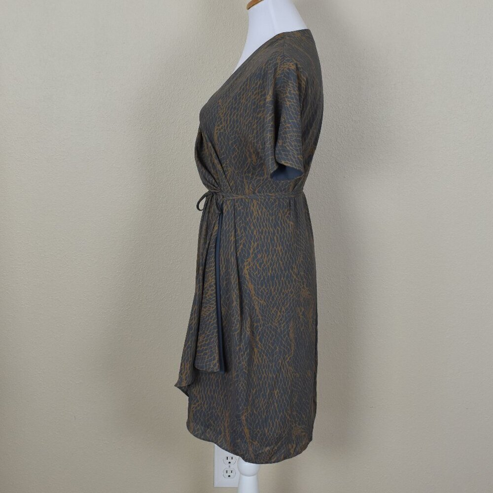 Babaton Wallace Printed Wrap Dress - S - Picture 5 of 10